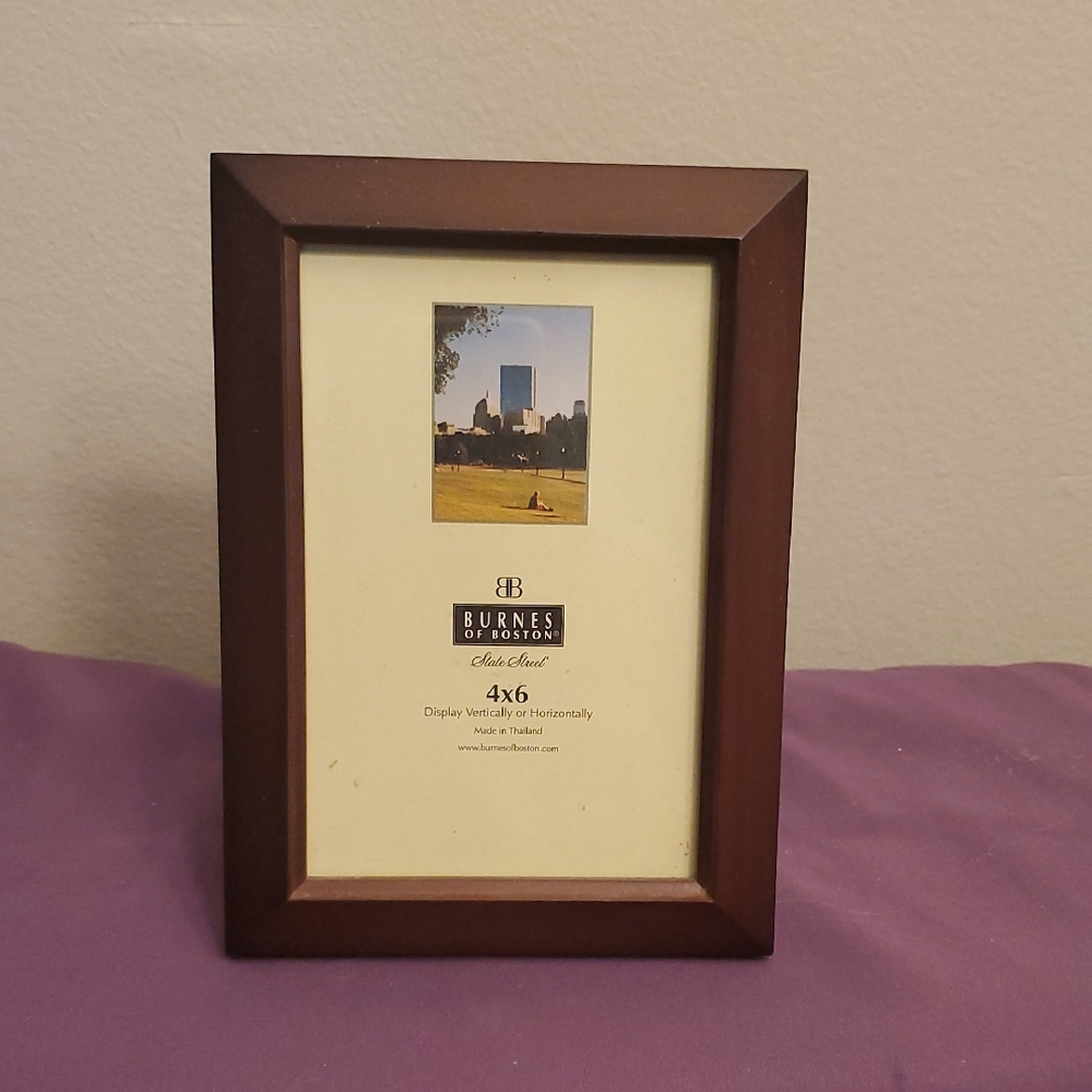 Burnes of Boston Brown Photo Frame